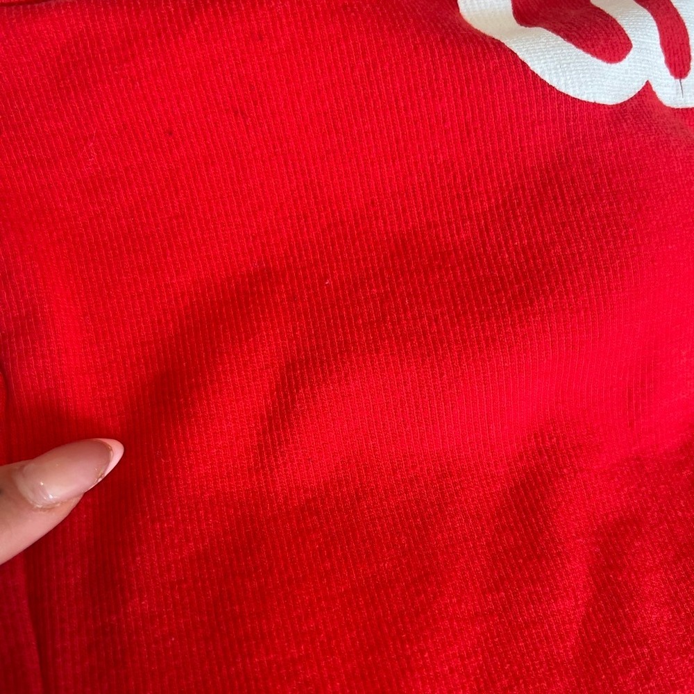 Coca-Cola I ❤️ Coke Ribbed Tank Top Red Graphic Y2K Inspired Size Large - Picture 6 of 6